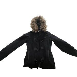Abercrombie & Fitch Ladies Navy Winter Coat